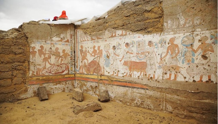 Arheolozi otkrili oslikanu grobnicu glavnog rizničara Ramzesa II