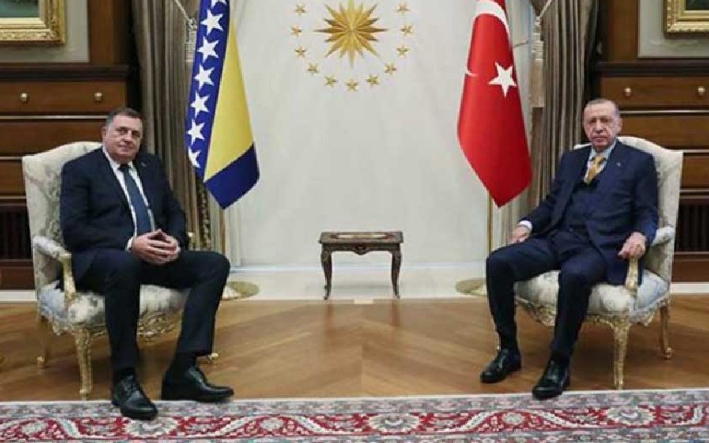 U četiri oka sa predsjednikom Turske: Dodik se sastao sa Erdoganom