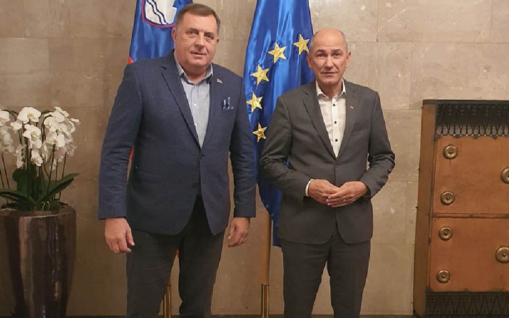 Dodik i Janša o situaciji u BiH