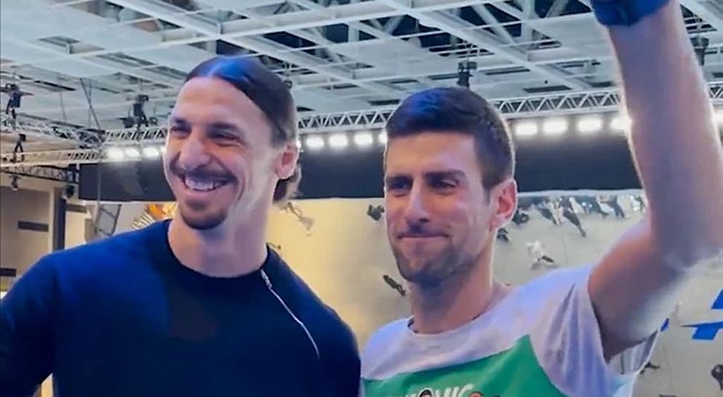 Ibrahimović posjetio Novaka u Torinu pa uz „Jutro je“ zapalili društvene mreže