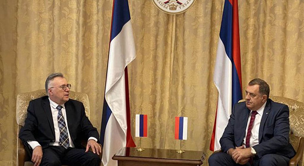 Dodik i ambasador Rusije u BiH Igor Kalabuhov sutra u Banjaluci