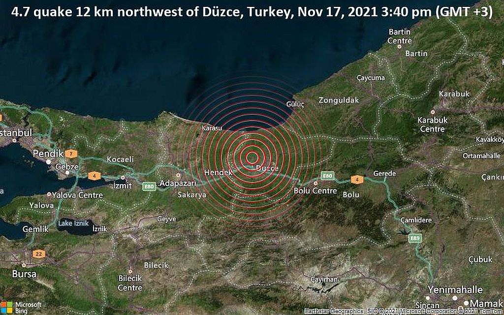 Zemljotres u Turskoj! Ljudi u panici istrčali na ulice (VIDEO)