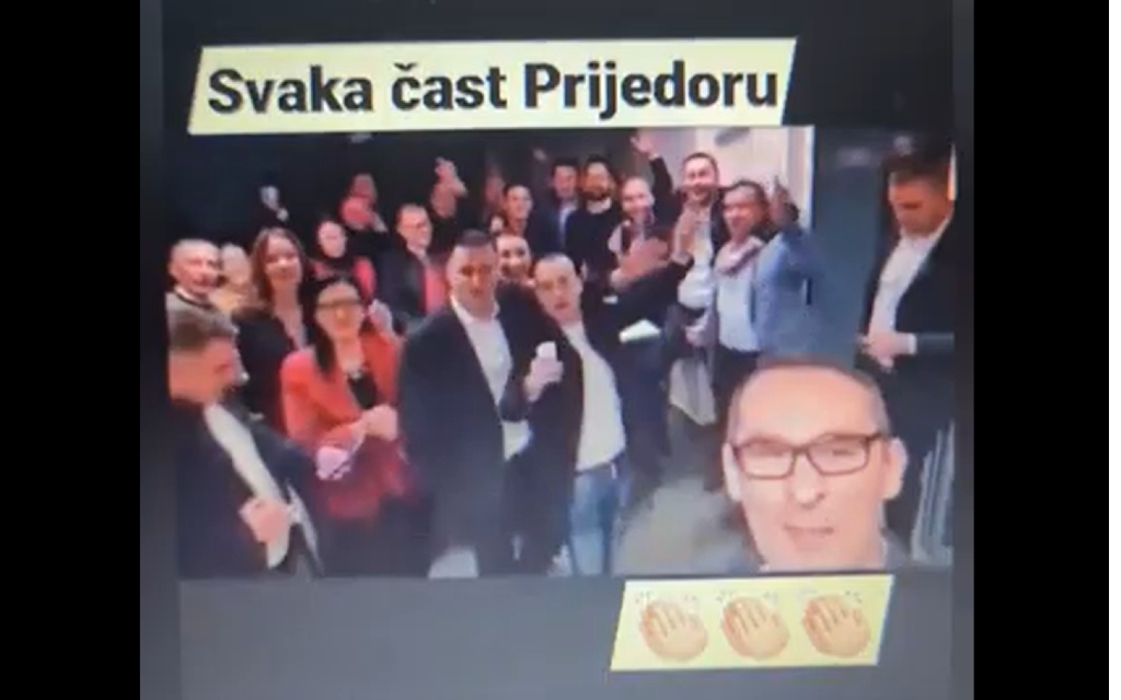 Vlado Đajić i članovi GO SNSD Banjaluka na svoj način čestitali PRIJEDORU