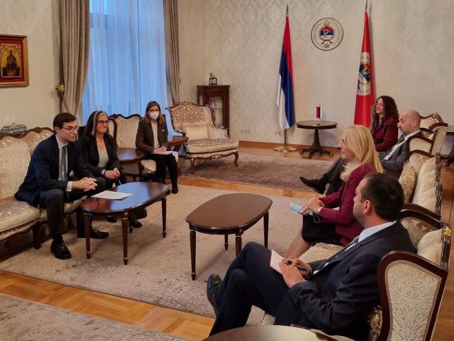Cvijanović nakon sastanka sa Gonzalesom: Srpska posvećena evropskom putu (FOTO)