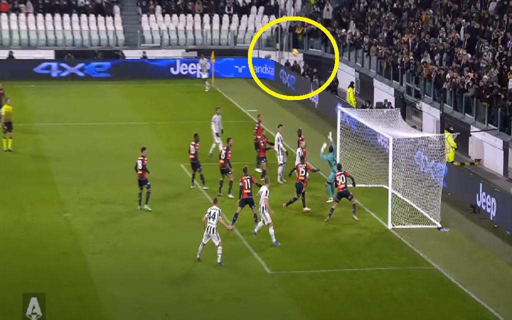 Golčina Juventusa direktno iz kornera (VIDEO)
