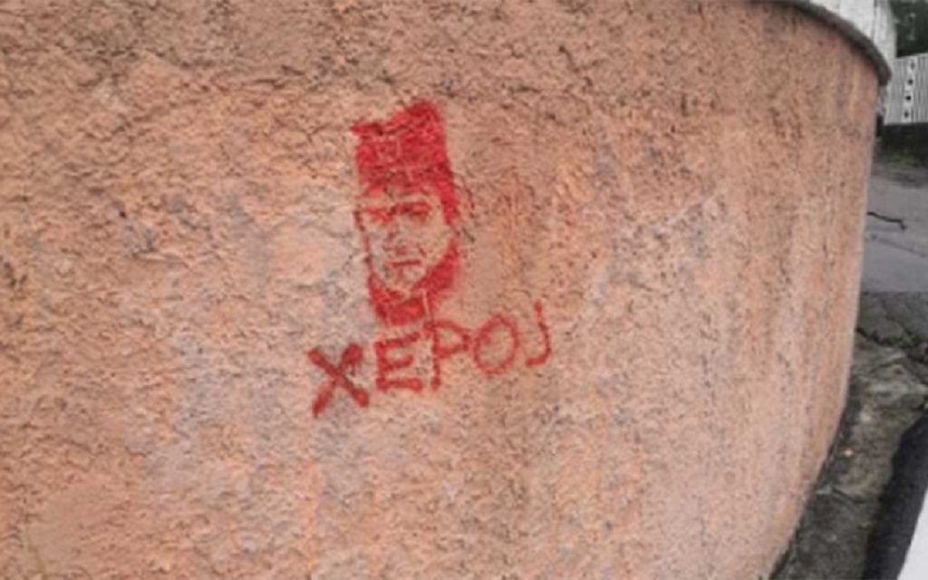 Grafit posvećen Mladiću osvanuo i u Herceg Novom