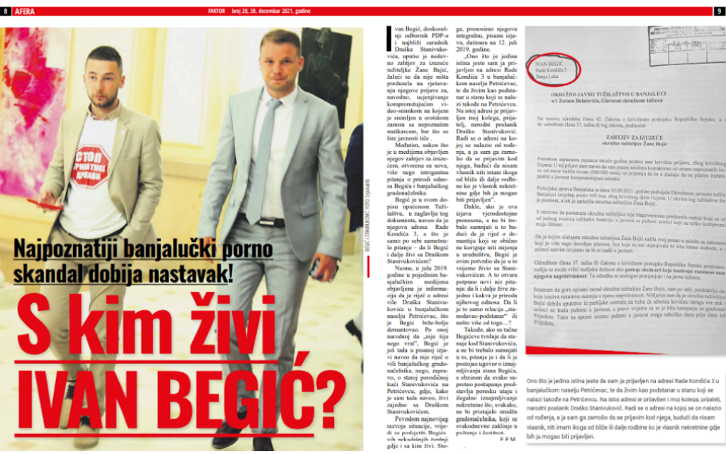 S kim živi Ivan Begić?