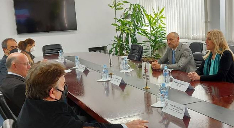 Cvijanovićeva sa predsjednikom Privredne komore Sjeverne Makedonije