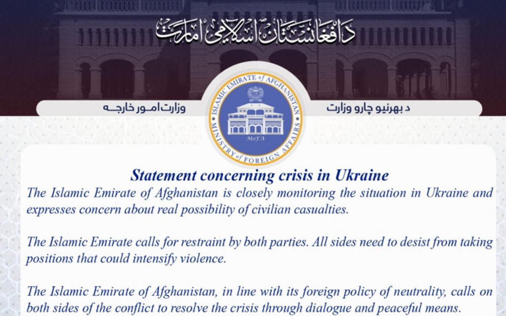 Kuda ide SVIJET – Talibani zabrinuti za civlne žrtve i pozivaju na PREGOVORE u Ukrajini