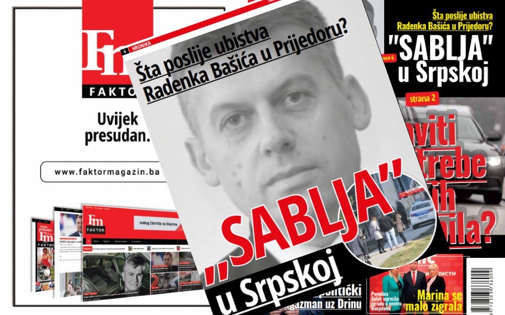Šta poslije ubistva Radenka Bašića? – „SABLJA“ I U REPUBLICI SRPSKOJ