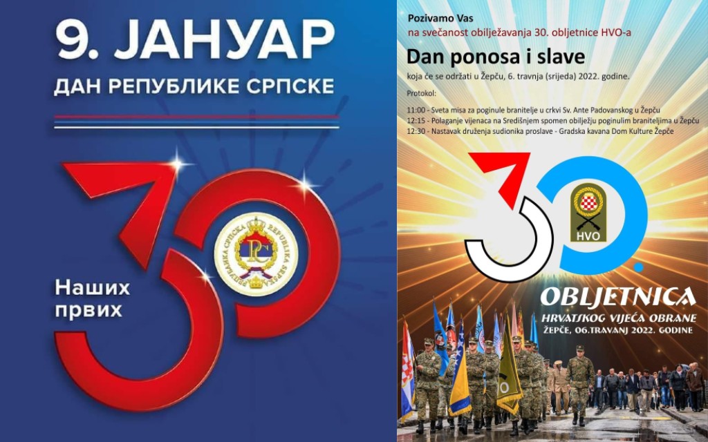 Nevjerovatno: HVO Žepče UKRAO logo 30 godina REPUBLIKE SRPSKE