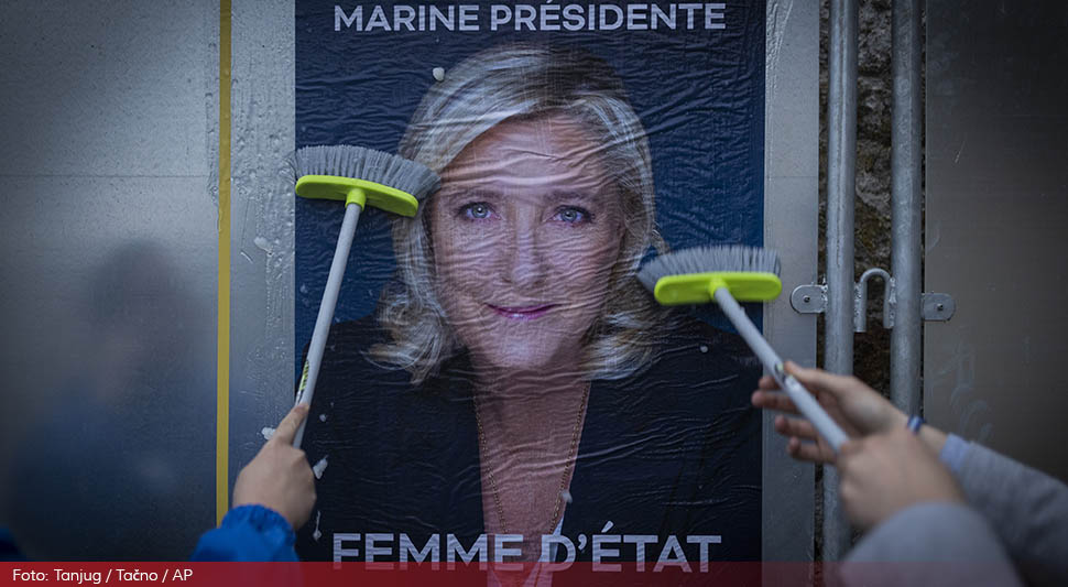 Le Pen najavila kandidaturu na parlamentarnim izborima