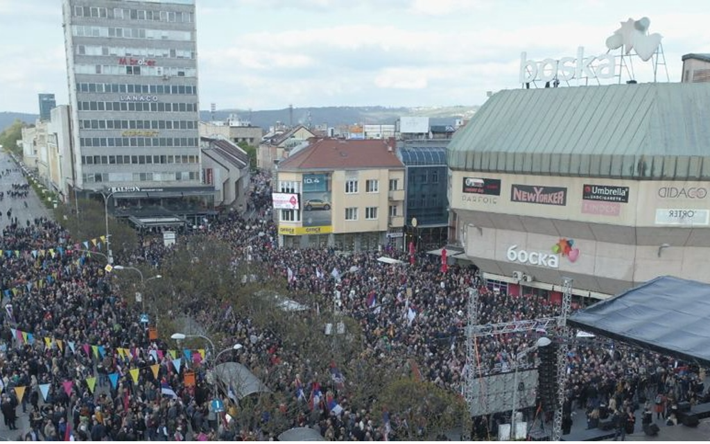 20.000 ljudi na Trgu Krajine