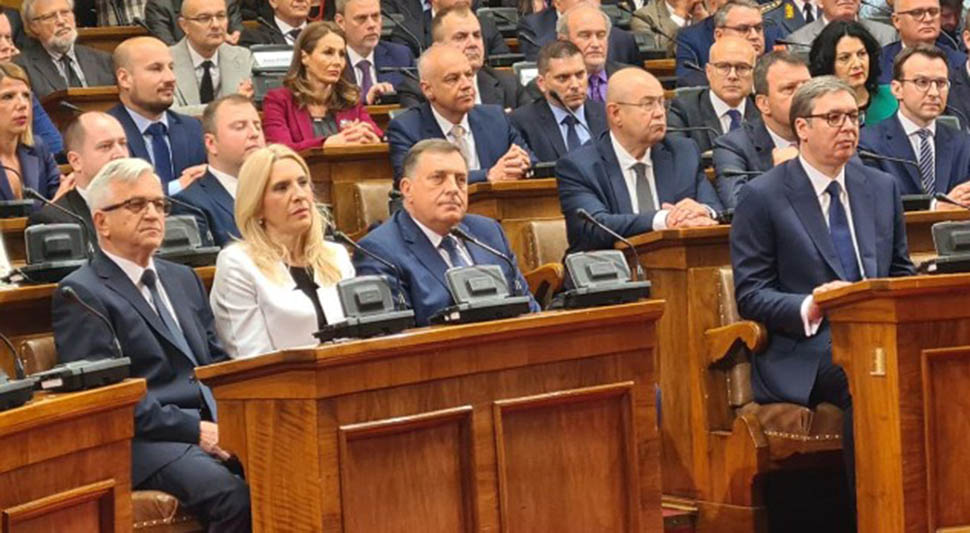 Vučić položio zakletvu: Prisustvovali Dodik, Cvijanović i Čubrilović