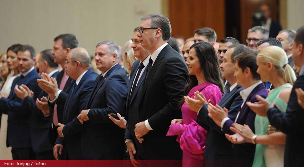 Svečanost povodom Vidovdanskih odlikovanja i stupanja na dužnost Vučića