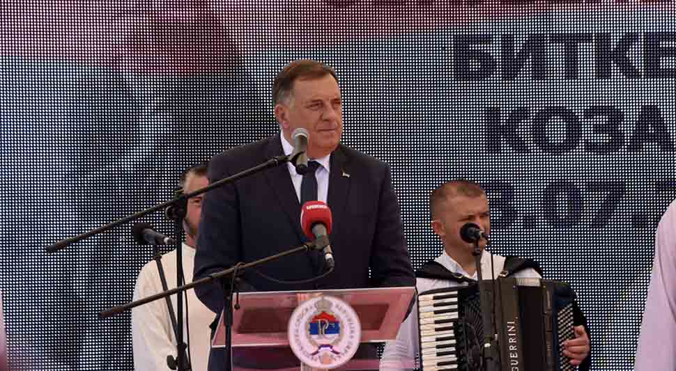 Dodik: Jedinstvena poruka Srpske i Srbije, stradanje na Kozari ne smije biti zaboravljeno
