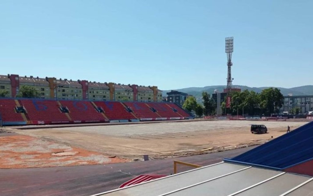 PROMJENA PLANA: Rekonstrukcija Gradskog stadiona potrajaće bar još mjesec i po