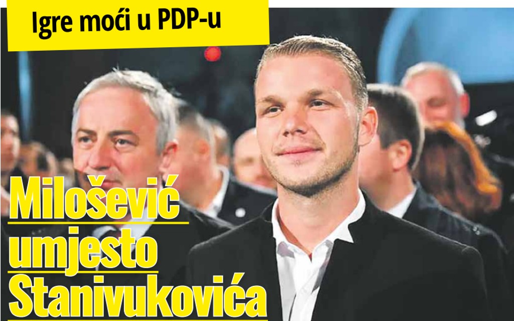 Igre moći u PDP-u – Milošević UMJESTO Stanivukovića?