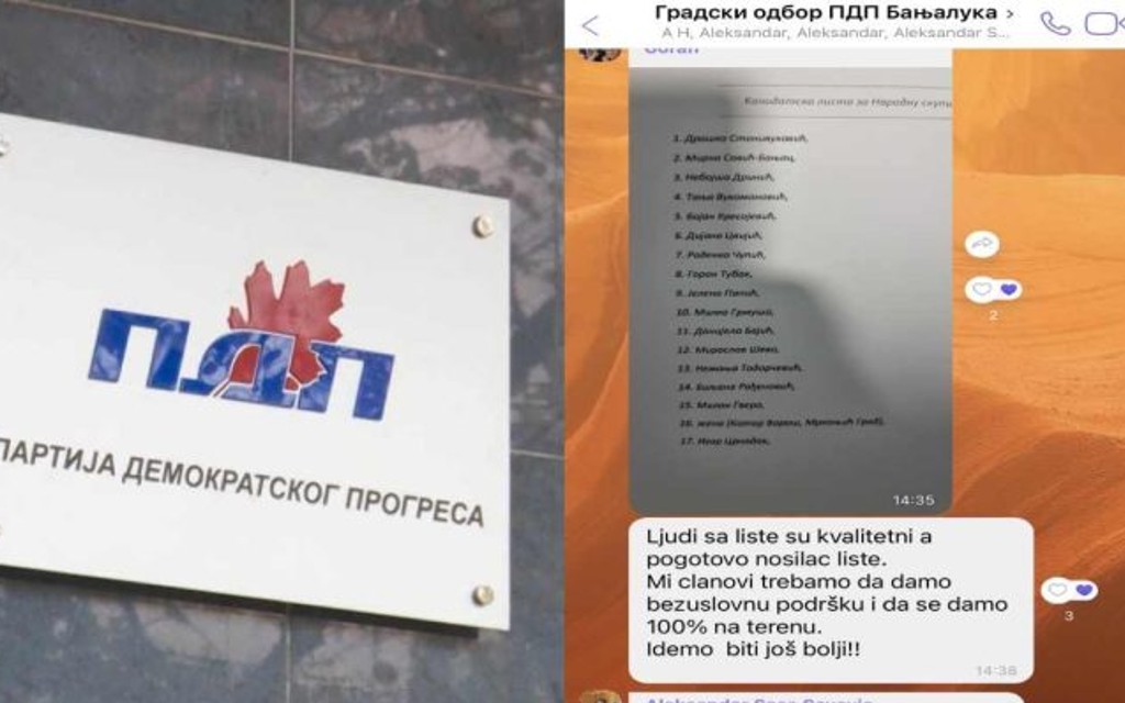 PDP-ovci ljuti: “Listu u Banjaluci sastavljali tajkuni i LGBTQ zajednica”