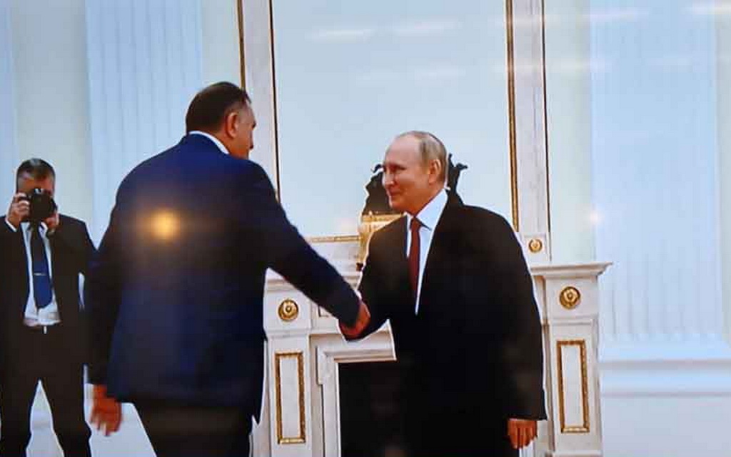 Sastanak u Moskvi: Putin poželio Dodiku uspjeh na izborima – „To će jačati našu saradnju“