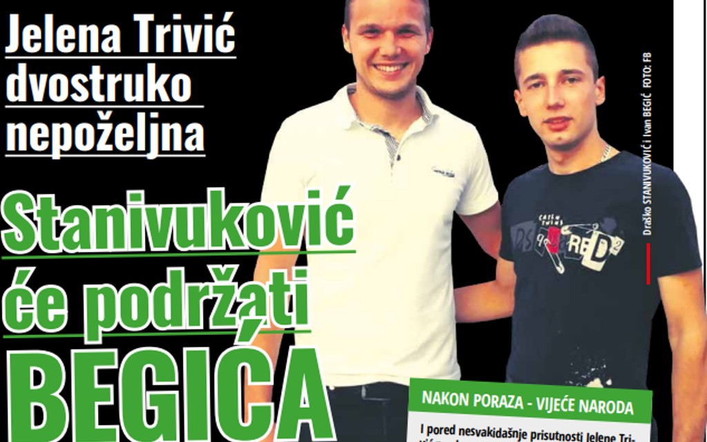 Bolje Ivan Begić nego Jelena Trivić