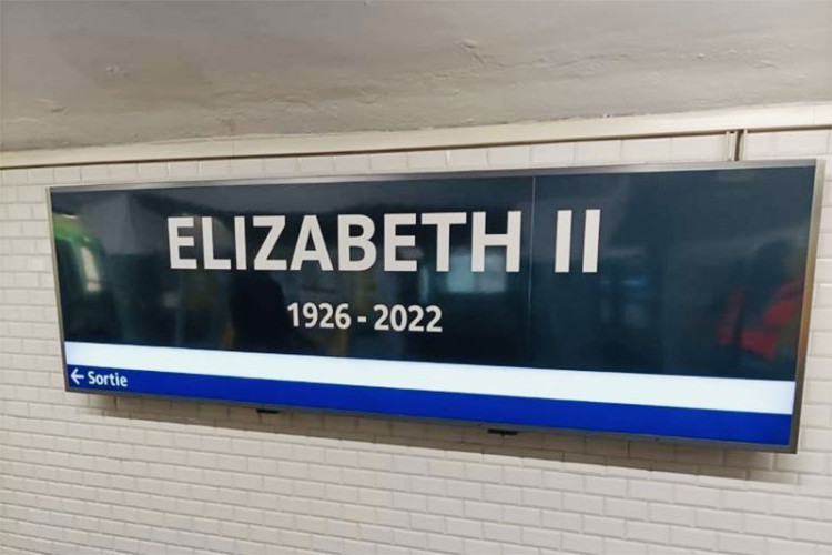 Stanica metroa „Žorž Peti“ preimenovana u „Elizabeta Druga“