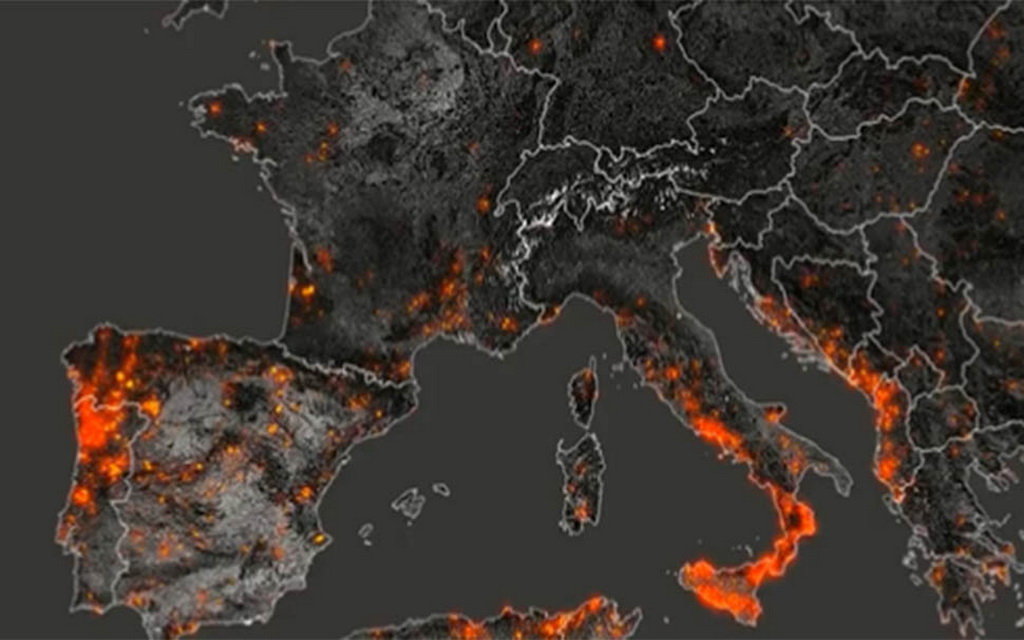 Apokaliptični snimci: Pogledajte kako se Evropa mijenjala u proteklih godinu dana