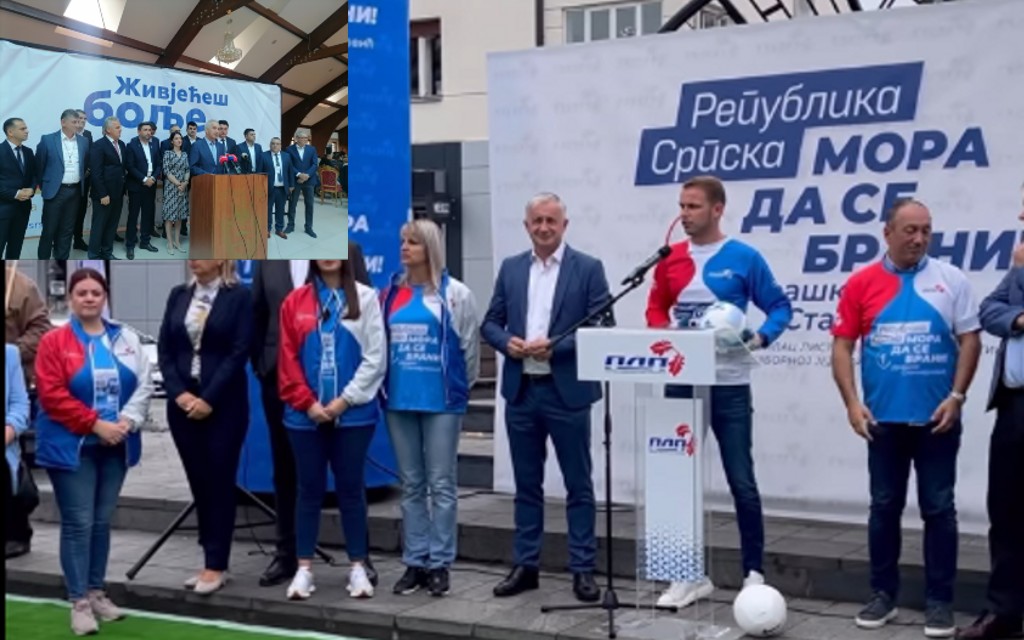 PDP kao raštimani orkestar: Jelena Trivić kampanju počela na SDS-ovm skupu u Bijeljini – Stanivuković i Borenović u Banjaluci