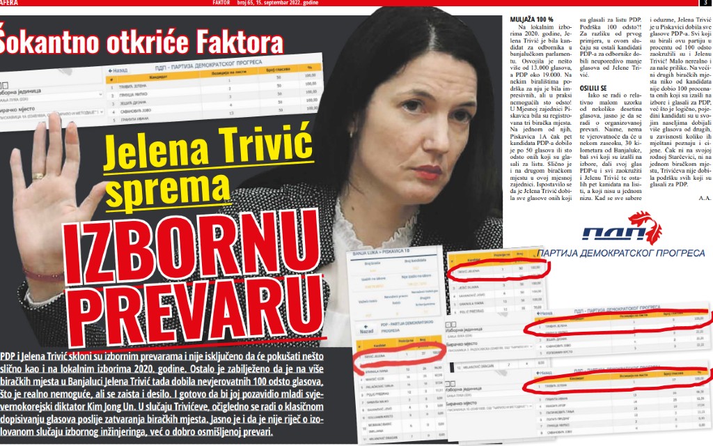 Jelena Trivić sprema IZBORNU PREVARU? KAKO SE KRALO NA IZBORIMA 2020. GODINE