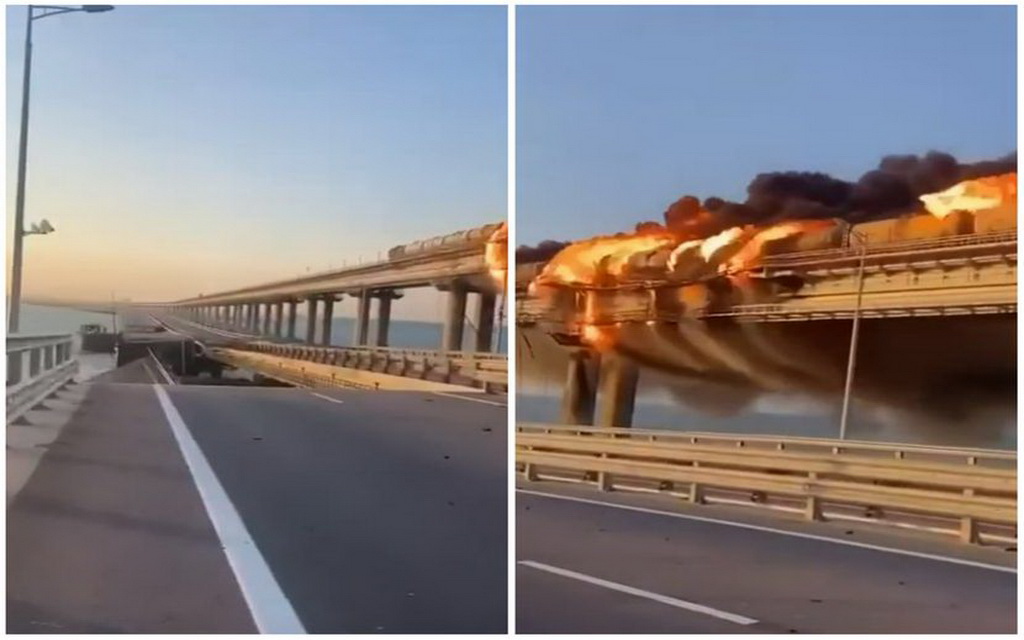 Tri osobe poginule u eksploziji na Krimskom mostu
