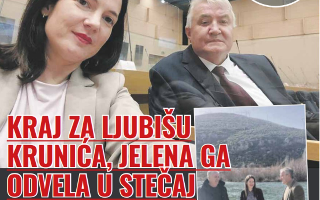 PDP NESTAO U HERCEGOVINI: Kraj za LJubišu KRUNIĆA – Jelena TRIVIĆ ga odvela u STEČAJ?