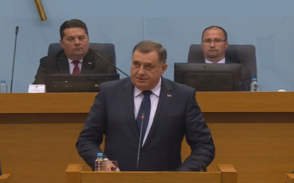 Dodik: Narodna skupština jedina ima pravo da odlučuje o imovini Srpske!