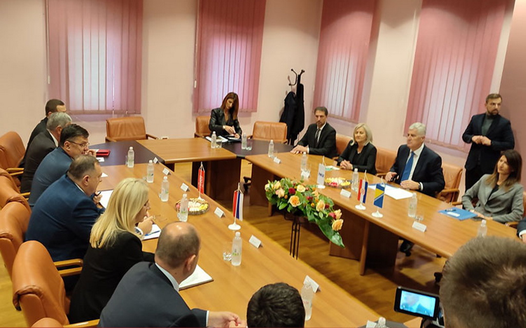 Sastanak delegacija SNSD-a i HDZ-a o formiranju vlasti na nivou BiH