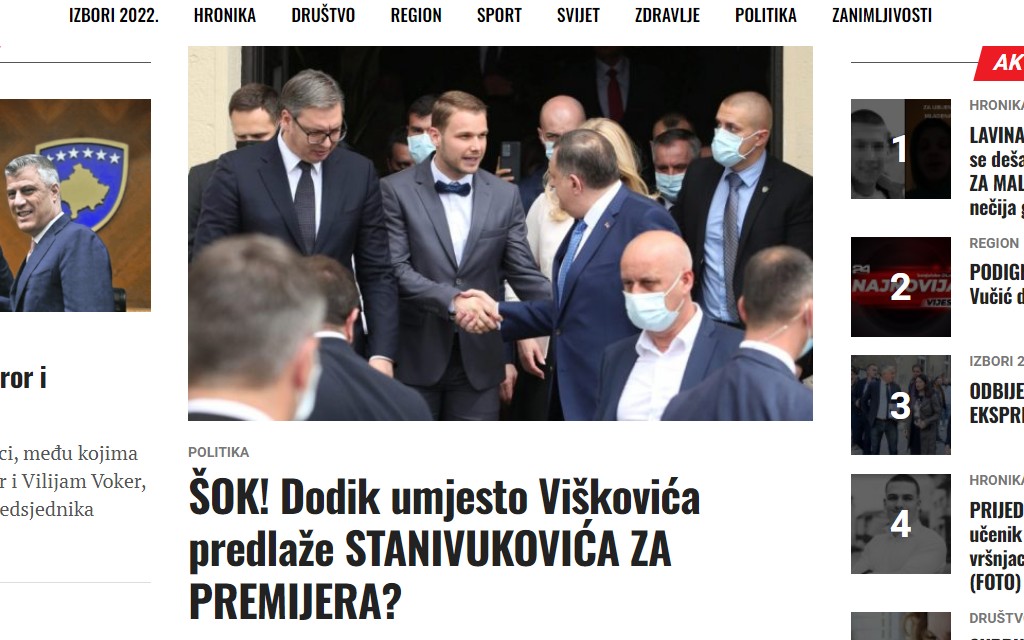 Kakav SPIN medija bliskih Stanivukoviću?!