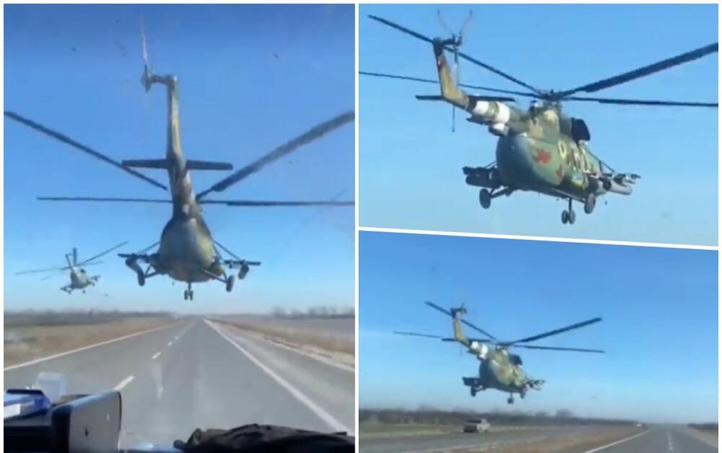 HELIKOPTERSKI RAT U UKRAJINI: Priča o Mi-8 koji postaje buktinja! Piloti traže Apače