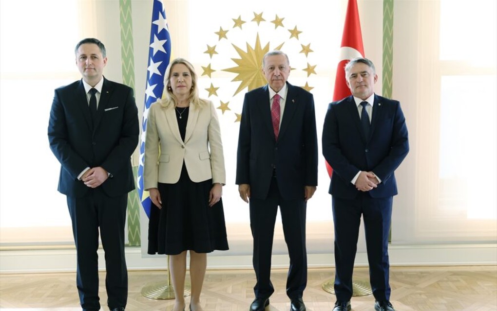 Erdogan na sastanku sa članovima predsjedništva BiH „Zadovoljan sam dinamikom i razvojem odnosa između naše 2 zemlje“