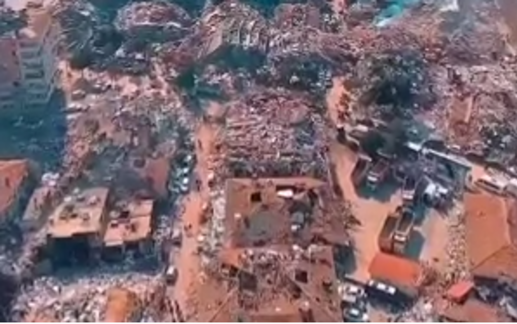 Apokaliptičan snimak Turske iz vazduha