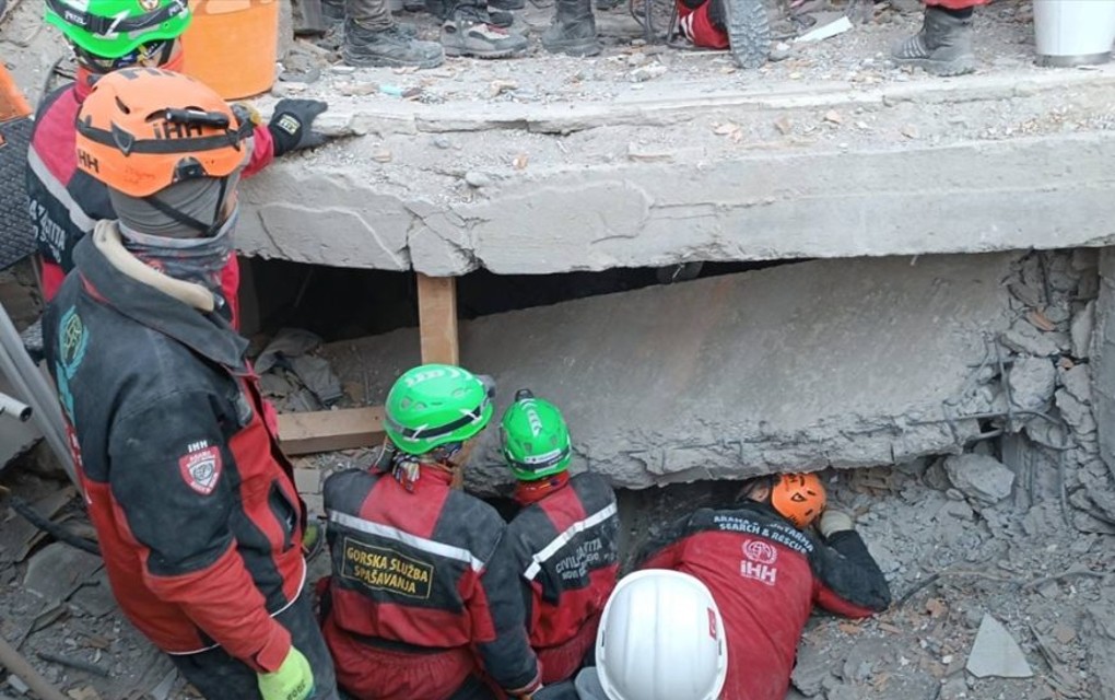 LOCIRAO IH PAS ATOS Pripadnici GSS FBiH spasli još 2 osobe iz ruševina u Turskoj