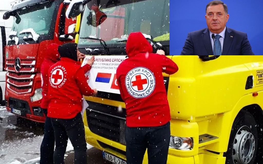 Pomoć iz Srpske stigla u Tursku – Hvala Crvenom krstu na pomoći
