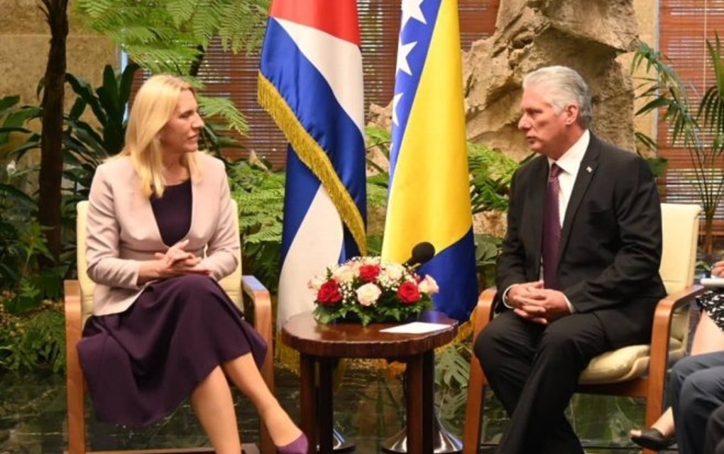 Cvijanović sa predsjednikom Kube o unapređenju odnosa