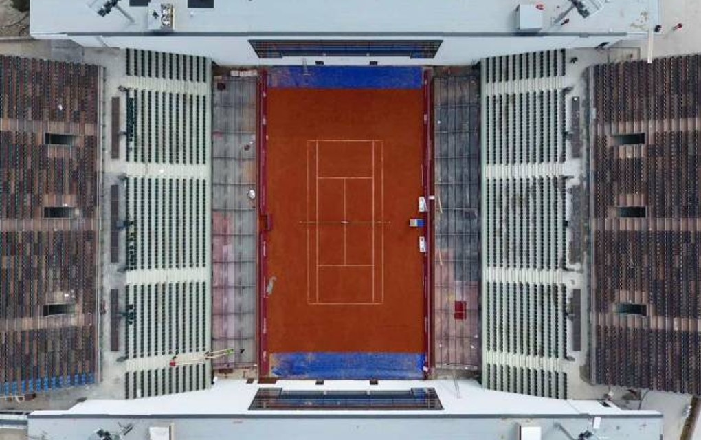 Sve spremno za turnir Srpska open: Pogledajte snimak teniskog kompleksa iz vazduha
