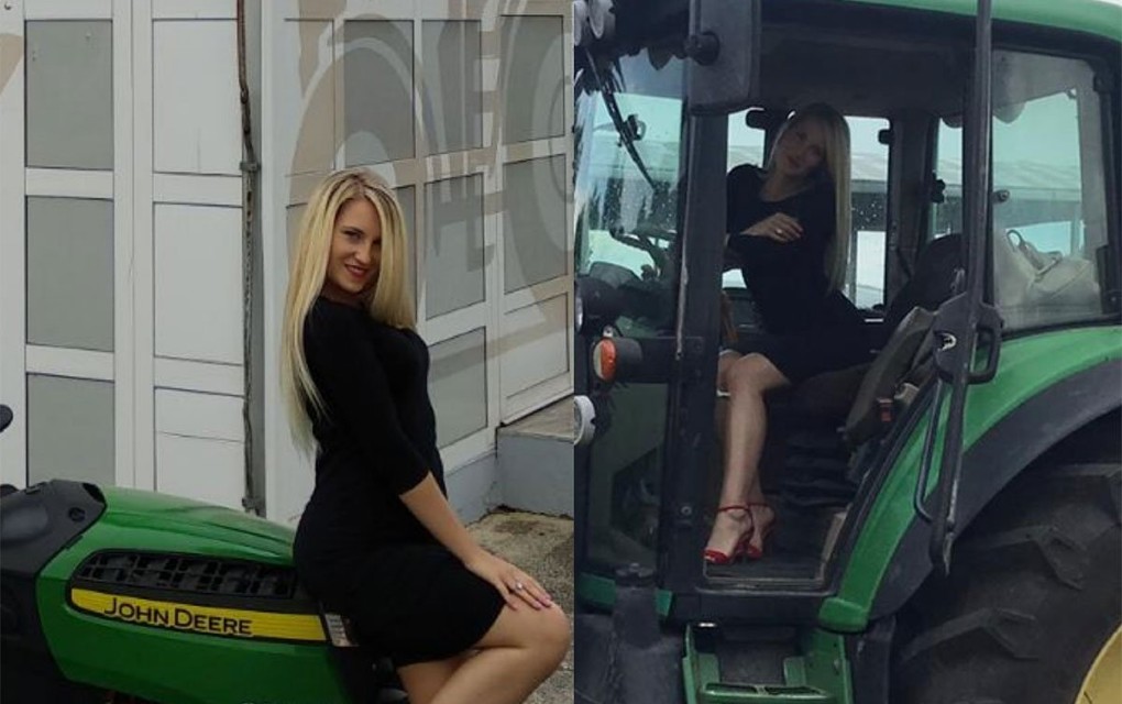 Djevojka obrađuje 24 hektara zemlje: Čudno im je što sređena žena vozi traktor