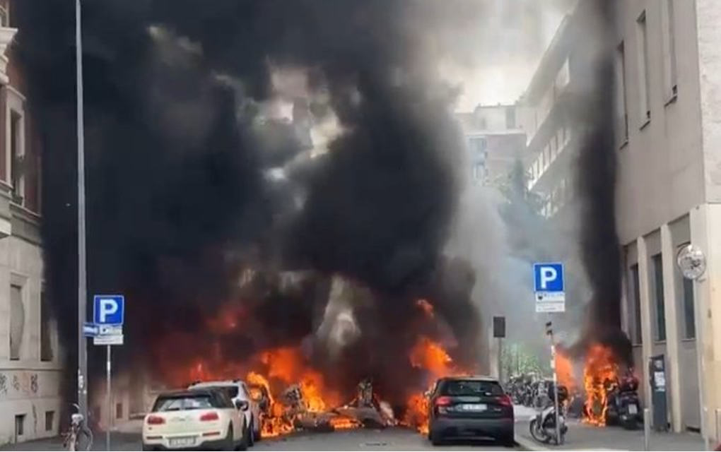 Serija eksplozija u Milanu