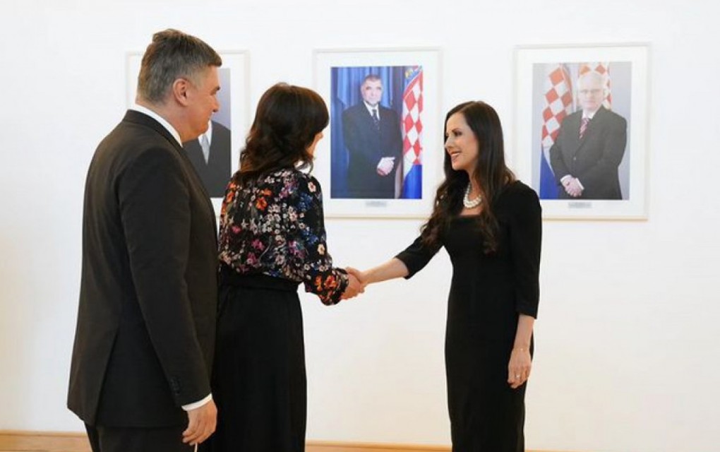 Modni okršaj prvih dama Srbije i Hrvatske: Tamara Vučić i Sanja Milanović odmjerile snage, ko se bolje obukao