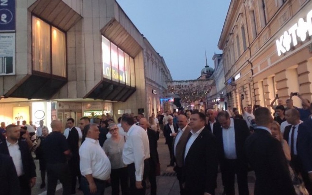 Dodik i Orban prošetali centrom Banjaluke