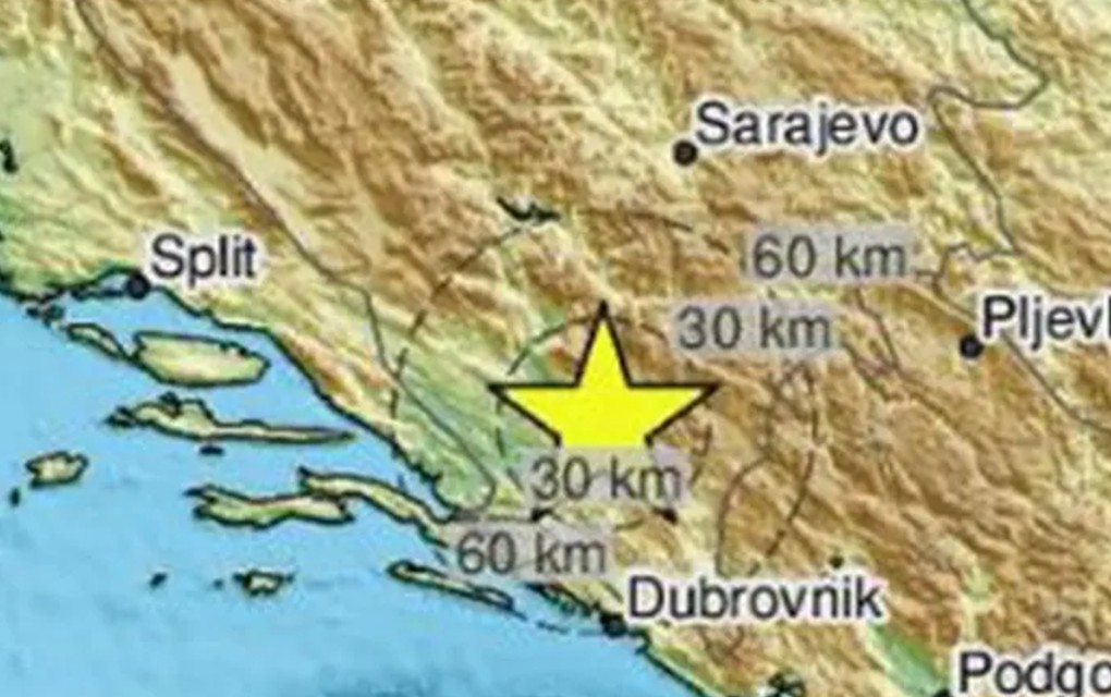 Zemljotres 2.8 kod Berkovića