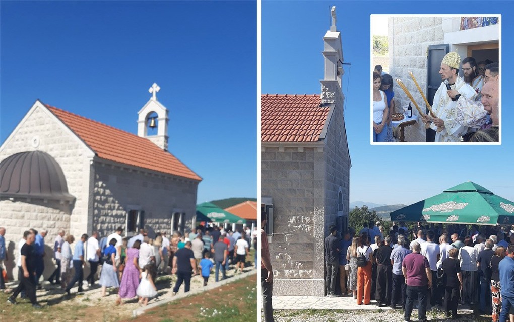 Trojica braće u rodnom selu sagradila crkvu