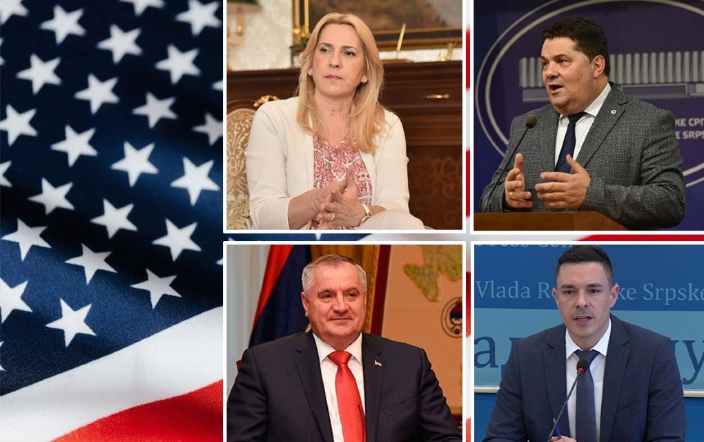 SAD uvele sankcije Viškoviću, Cvijanovićevoj, Stevandiću i Bukejloviću