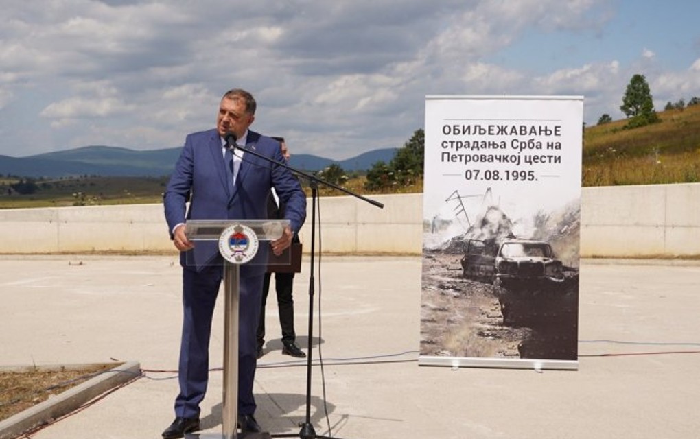 Dodik: Nećemo zaboraviti stradale Srbe na Petrovačkoj cesti
