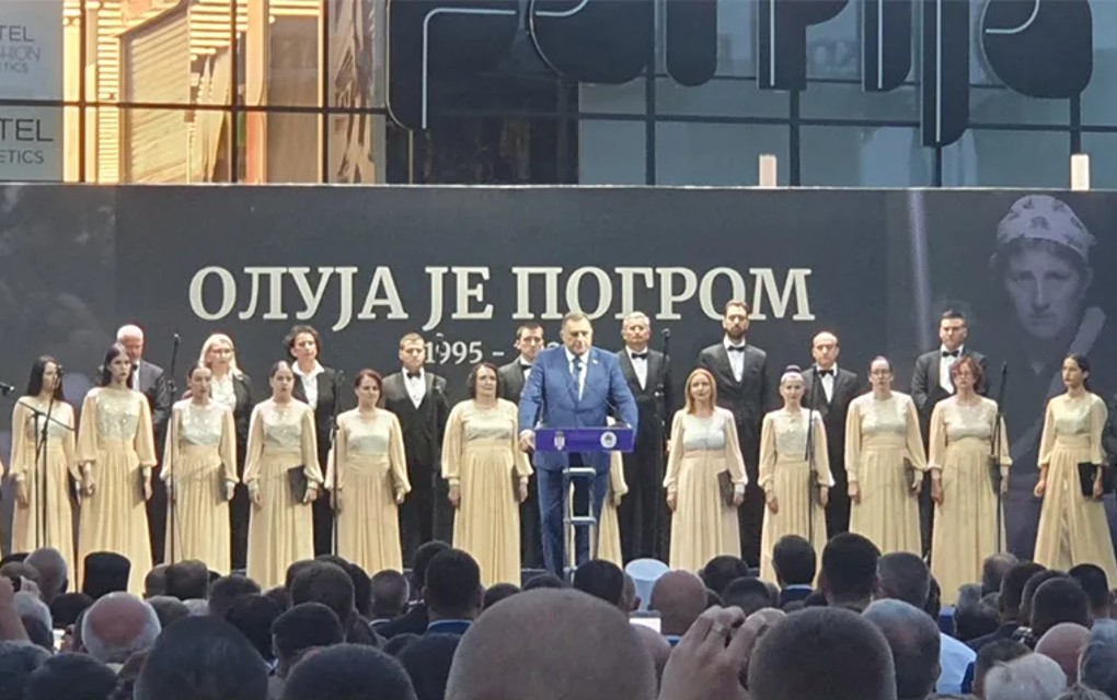 RIA Novosti prenijele Dodikov govor sa obilježavanja Dana sjećanja na stradale i prognane Srbe u „Oluji“
